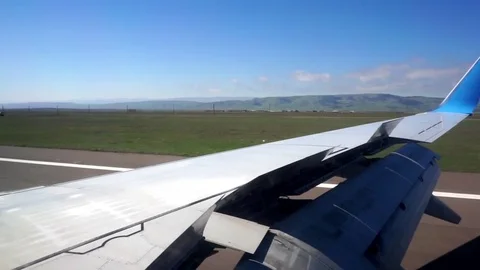 Taxiing Stock Footage 76884122