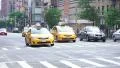 Taxis On The Busy City Streets Of Manhattan New York 4k or 4k+ Resolution