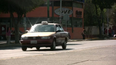 Taxis Video stock 8284601