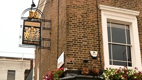 Taylor Walker, The Kings Arms, Windmill Walkm SE1, London, United Kingdom Stock Footage 217941636