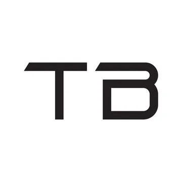 Tb initial letter vector logo icon Stock-Illustration