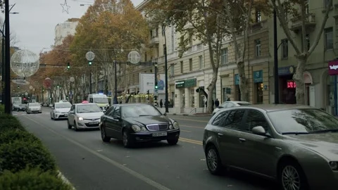 Tbilisi ambulance Stock Footage 203890218