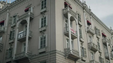 Tbilisi building Stock Footage 203890217