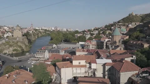 Tbilisi city, Georgia Stock Footage 248299727