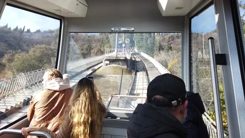 Tbilisi Funicular Railway Stock Footage 167416552