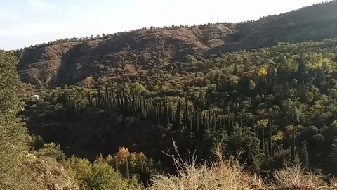 Tbilisi. mountain upland Stock Footage 225116781