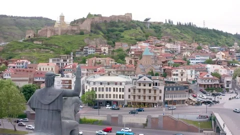Tbilisi old town Video stock 153799795