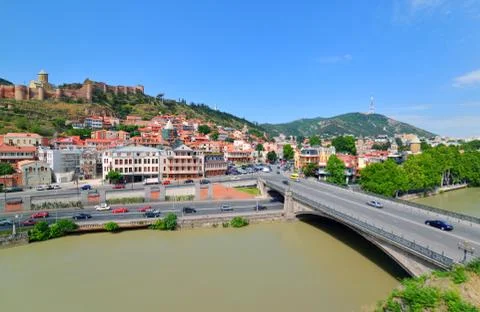 Tbilisi old town Stock Photos