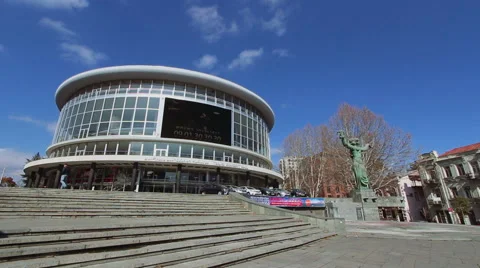 Tbilisi Philharmonic Hall Video stock 50306134