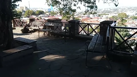 Tbilisi. A place to relax in the mountains Stock Footage 225131850