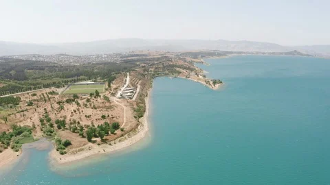 TBILISI SEA Stock Footage 124005831