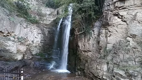 Tbilisi. small waterfall Stock Footage 225120216