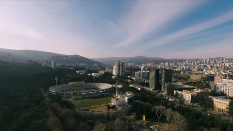 Tbilisi stadium Stock Footage 101379771