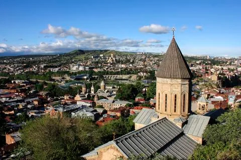 Tbilisi view Foto stock