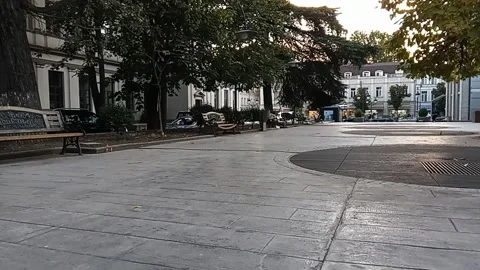 Tbilisi. View of the square in the park Stock Footage 225147821
