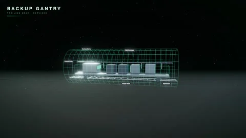 Tbm backup gantry trailing gear animation 스톡 동영상 339331349
