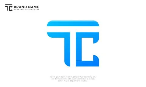 TC,CT Letter Logo Stock-Illustration