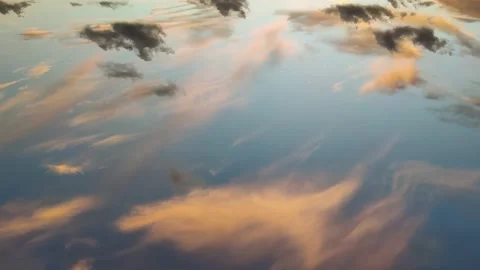 TClouds Floating Softly Across the Fantastic Sky. Fantasy Clouds. Time Lapse Stock Footage 239434451