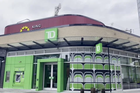TD Bank Stock Footage 243849106