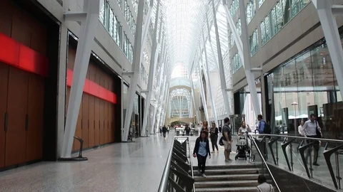 TD Square Toronto 1 Stock Footage 88156091