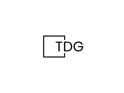 TDG letter initial logo design vector illustration イラスト素材