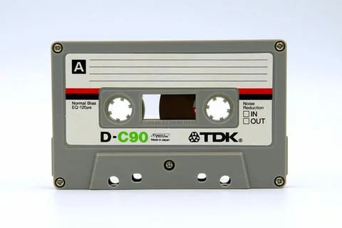 TDK Audio compact cassette Stock Photos