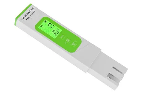 TDS meter, 3D rendering Stock Illustration