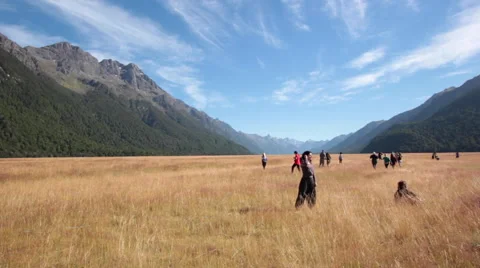 TE ANAU MILFORD SOUND ROAD NEW ZEALAND Stock Footage 41998413