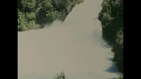 Te Wairoa Falls Stock Footage 252089715