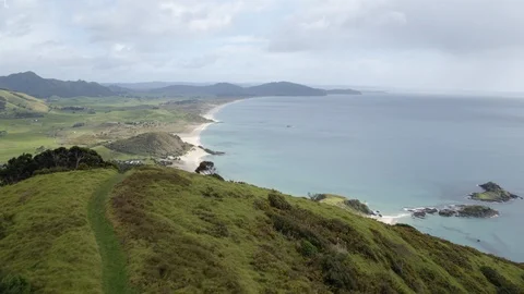 Te Whara Track Peak (Drone) Stock Footage 86530919