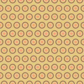 Tea abstract vector seamless pattern (tiling, with swatch). Endl 스톡 일러스트