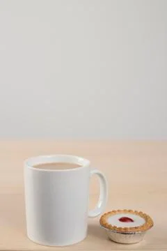 Tea and cake Stock Photos