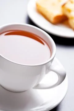 Tea And Cake Stock Photos