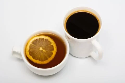 Tea and coffee Stock Photos