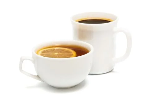 Tea and coffee Stock Photos