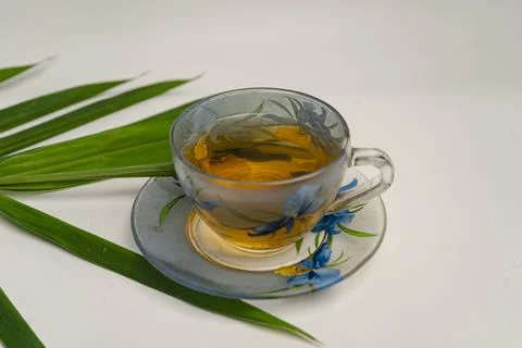 Tea and cup Stock Photos