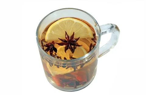 Tea  and spices Stock Photos