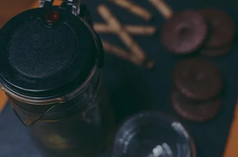 Tea And Sweets Stock Photos