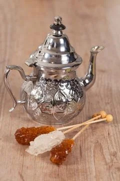 Tea background Stock Photos