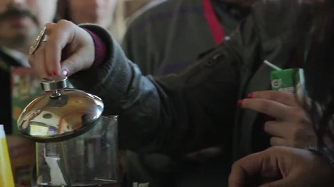 Tea bag Stock Footage 77050715