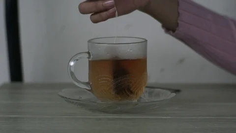 Tea Bag Stock Footage 127268451