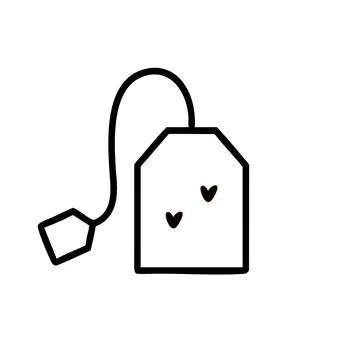 Tea Bag Icon Stock Illustration