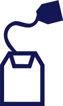 Tea bag Stock Illustration