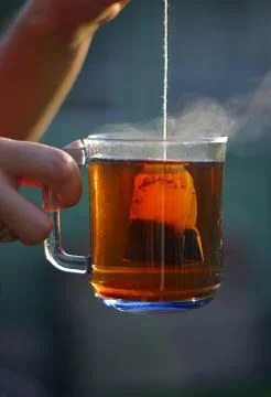 Tea in a bag Stock Photos