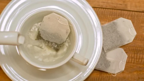 Tea bags Video stock 111637262