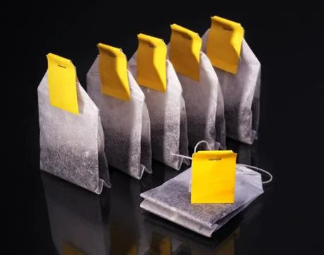 Tea bags Foto stock