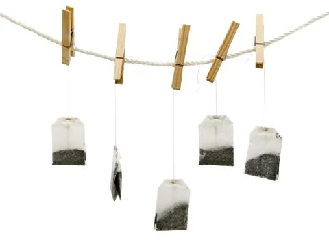 Tea Bags Stock Photos