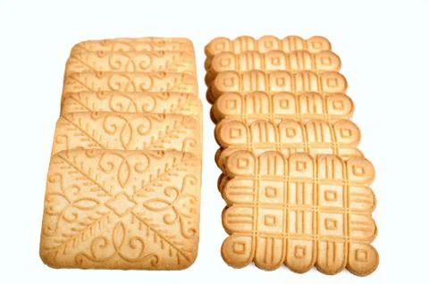 Tea biscuits Stock Photos