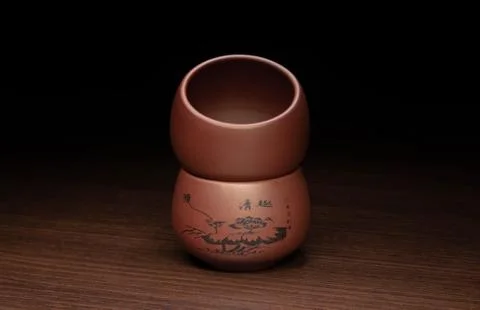 Tea bowls Stock Photos