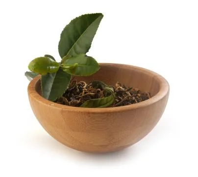 Tea branch with dried tea Stock-Fotos